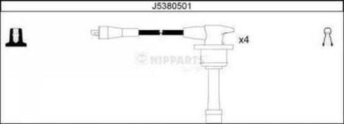 Nipparts J5380501 - Комплект проводів запалювання avtolavka.club