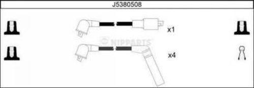 Nipparts J5380508 - Комплект проводів запалювання avtolavka.club