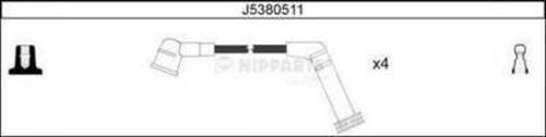 Nipparts J5380511 - Комплект проводів запалювання avtolavka.club