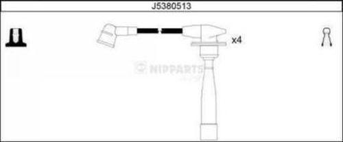 Nipparts J5380513 - Комплект проводів запалювання avtolavka.club