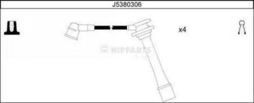 Nipparts J5380306 - Комплект проводів запалювання avtolavka.club