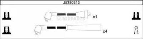 Nipparts J5380313 - Комплект проводів запалювання avtolavka.club