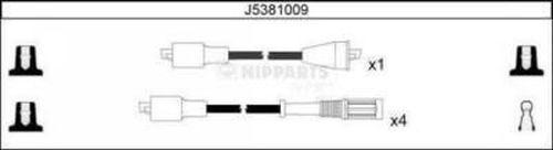 Nipparts J5381009 - Комплект проводів запалювання avtolavka.club