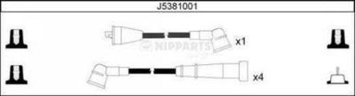 Nipparts J5381001 - Комплект проводів запалювання avtolavka.club