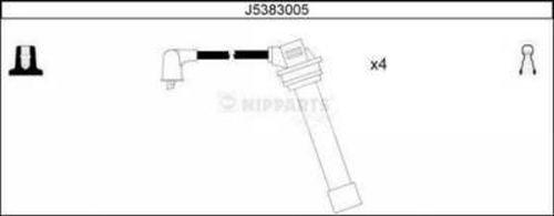 Nipparts J5383005 - Комплект проводів запалювання avtolavka.club