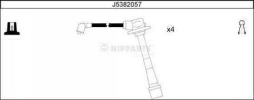 Nipparts J5382057 - Комплект проводів запалювання avtolavka.club