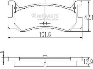 Valeo 671143 - Гальмівні колодки, дискові гальма avtolavka.club