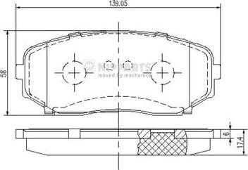 Valeo 671777 - Гальмівні колодки, дискові гальма avtolavka.club