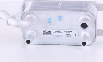 Nissens 90661 - Масляний радіатор, автоматична коробка передач avtolavka.club