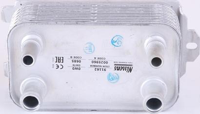 Nissens 91162 - Масляний радіатор, автоматична коробка передач avtolavka.club
