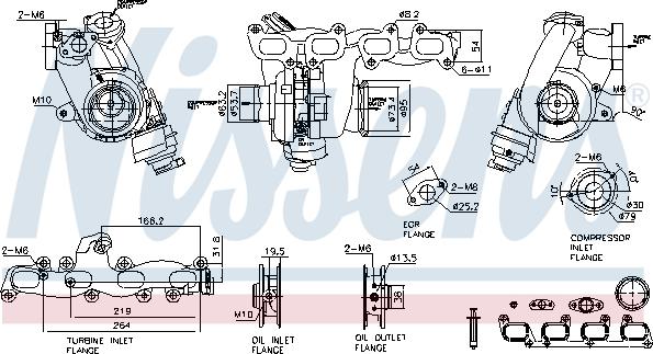 Nissens 93515 - Компресор, наддув avtolavka.club