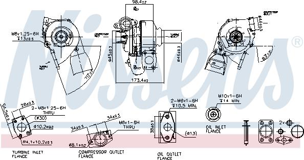 Nissens 93037 - Компресор, наддув avtolavka.club