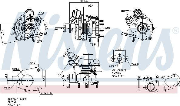 Nissens 93139 - Компресор, наддув avtolavka.club