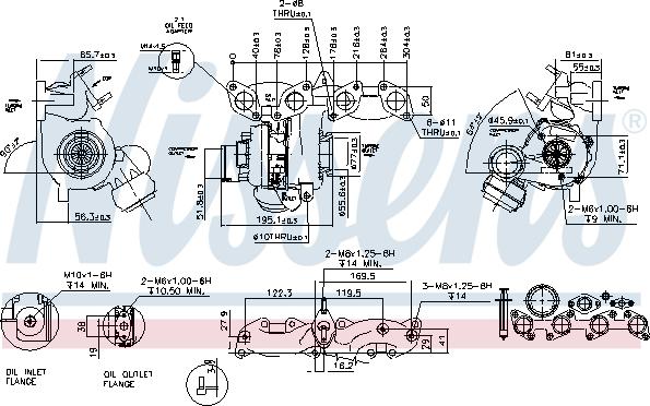 Nissens 93135 - Компресор, наддув avtolavka.club