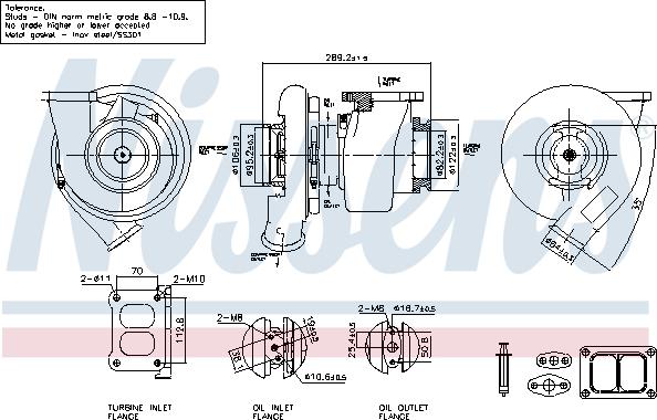 Nissens 93773 - Компресор, наддув avtolavka.club