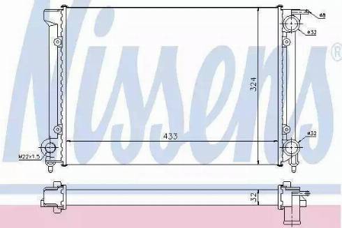 Valeo 731499 - Радіатор, охолодження двигуна avtolavka.club