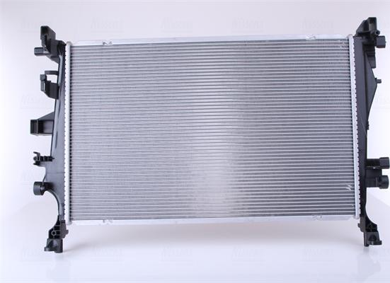 Nissens 606447 - Радіатор, охолодження двигуна avtolavka.club