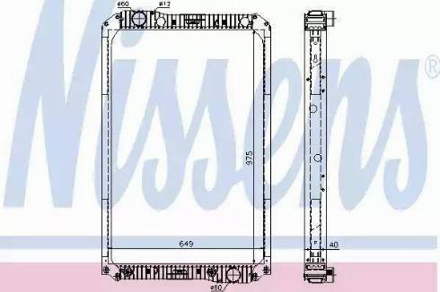 Nissens 62571 - Радіатор, охолодження двигуна avtolavka.club