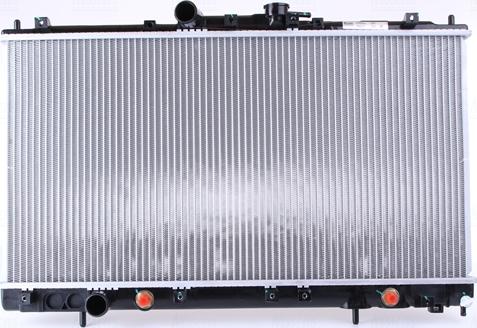 Nissens 62869A - Радіатор, охолодження двигуна avtolavka.club