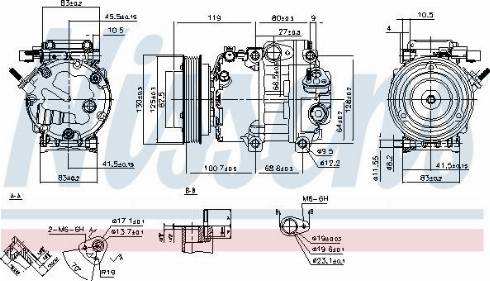 Nissens 89295 - Компресор, кондиціонер avtolavka.club