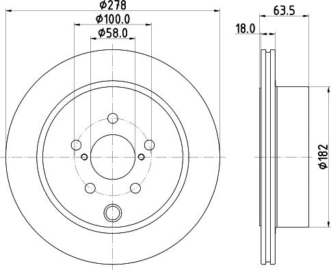 Nisshinbo ND7010K - Гальмівний диск avtolavka.club