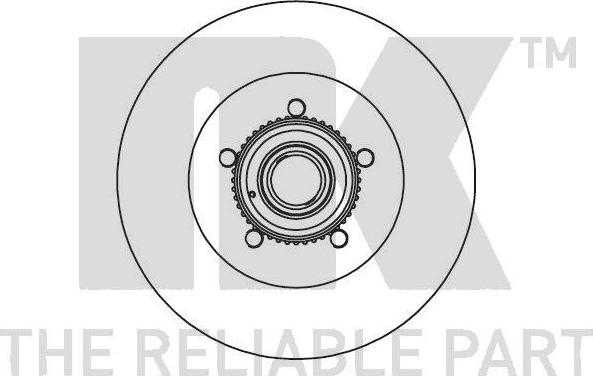 NK 2047117 - Гальмівний диск avtolavka.club