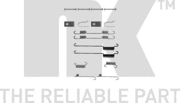 NK 7926652 - Комплектуючі, барабанний гальмівний механізм avtolavka.club