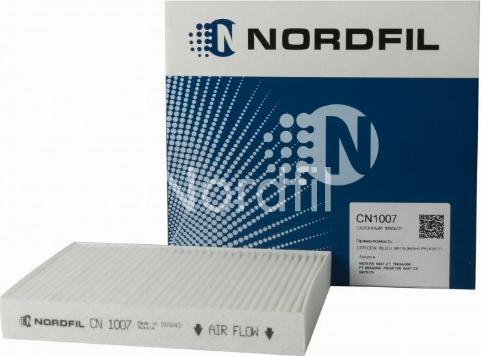 NORDFIL CN1007 - Фільтр, повітря у внутрішній простір avtolavka.club