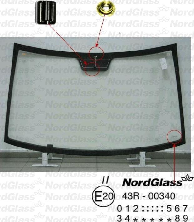 NordGlass 4044993 - Вітрове скло avtolavka.club