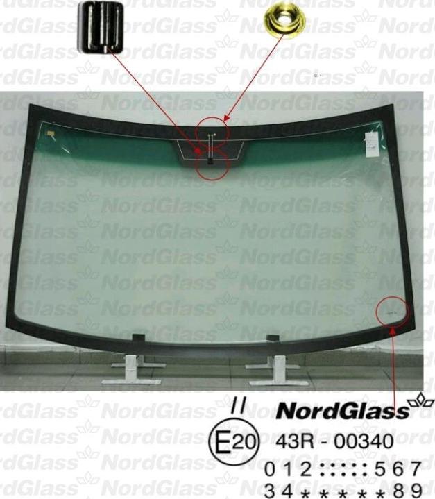 NordGlass 4044997 - Вітрове скло avtolavka.club