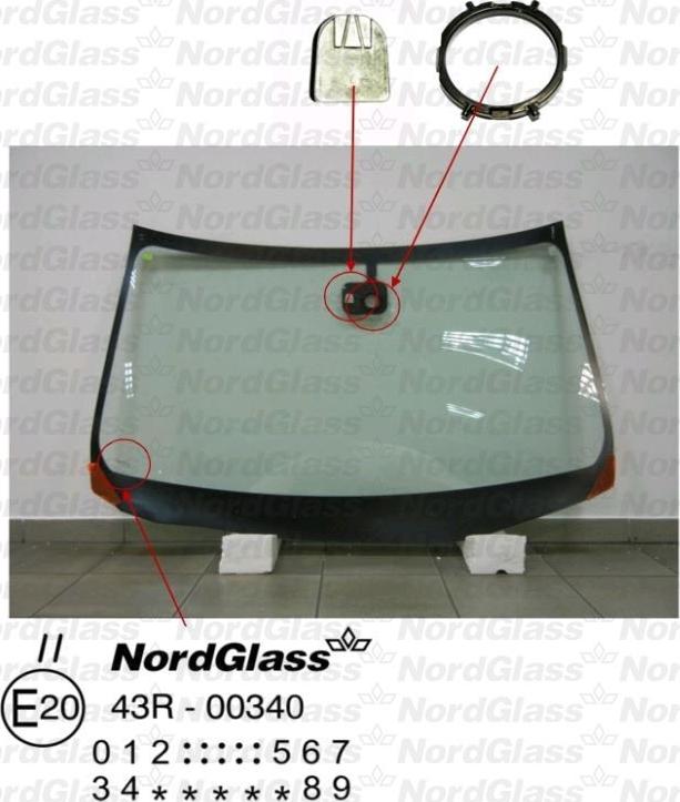 NordGlass 4044664 - Вітрове скло avtolavka.club