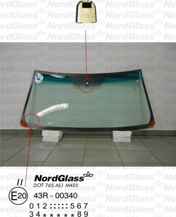 NordGlass 4044189 - Вітрове скло avtolavka.club