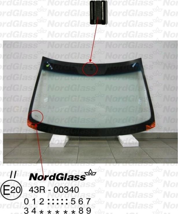 NordGlass 4044354 - Вітрове скло avtolavka.club