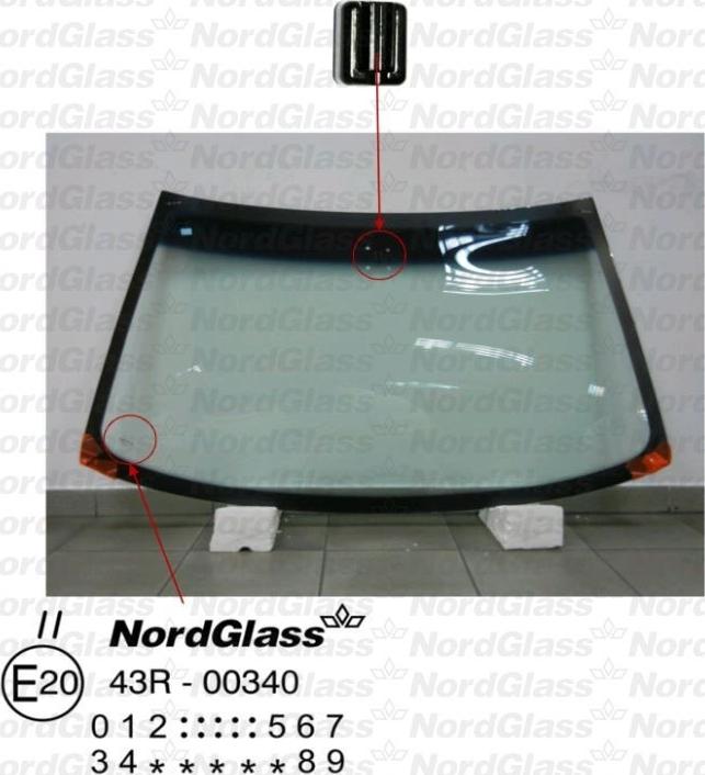 NordGlass 4044209 - Вітрове скло avtolavka.club