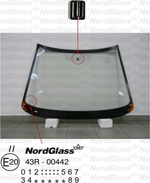 NordGlass 4044795 - Вітрове скло avtolavka.club