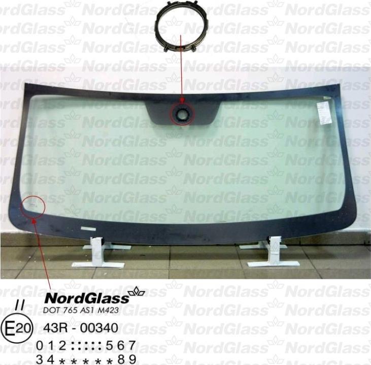 NordGlass 4044750 - Вітрове скло avtolavka.club