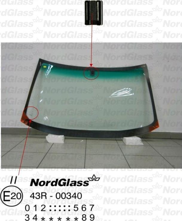 NordGlass 4045653 - Вітрове скло avtolavka.club