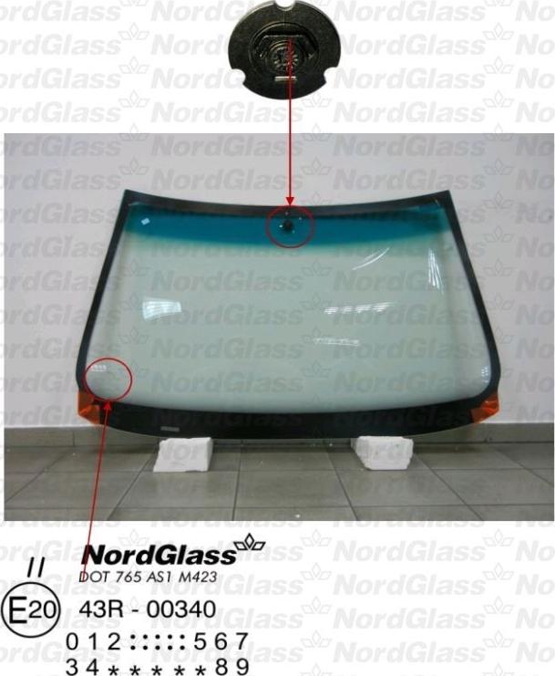 NordGlass 4045078 - Вітрове скло avtolavka.club