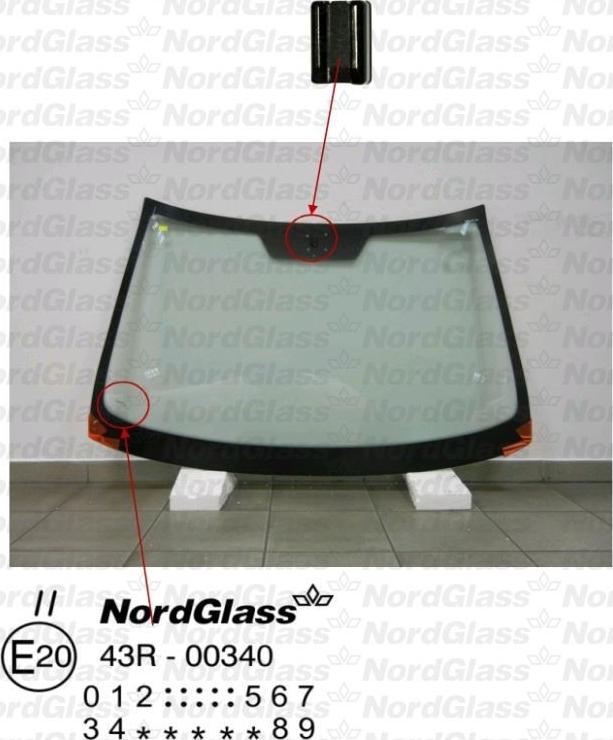 NordGlass 4045255 - Вітрове скло avtolavka.club