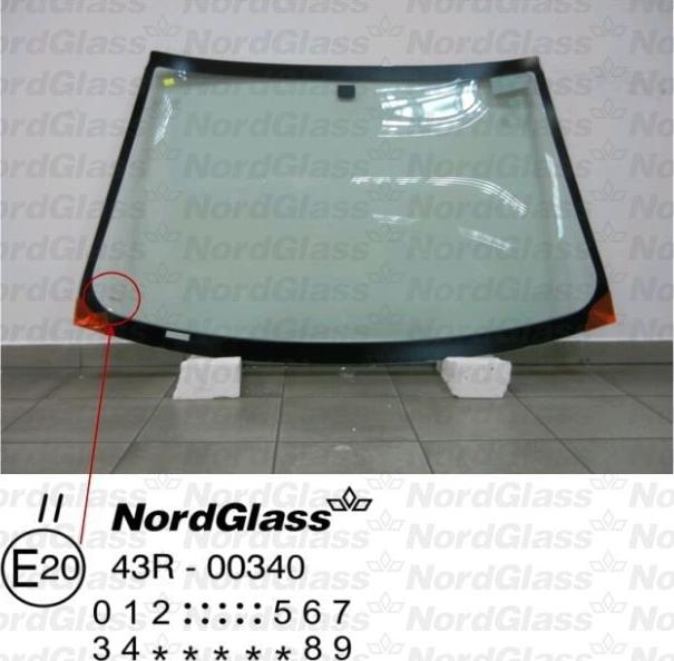 NordGlass 4045208 - Вітрове скло avtolavka.club