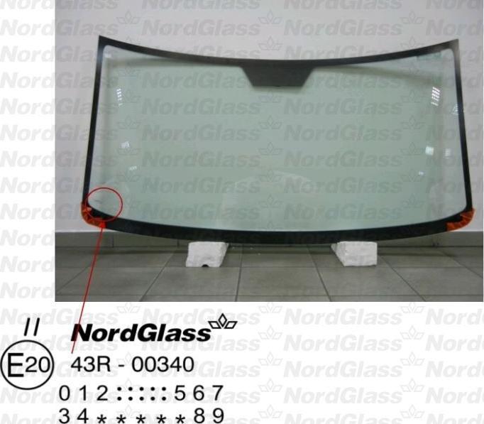 NordGlass 4045219 - Вітрове скло avtolavka.club