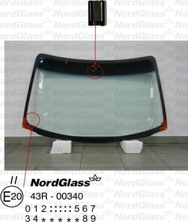 NordGlass 4045280 - Вітрове скло avtolavka.club