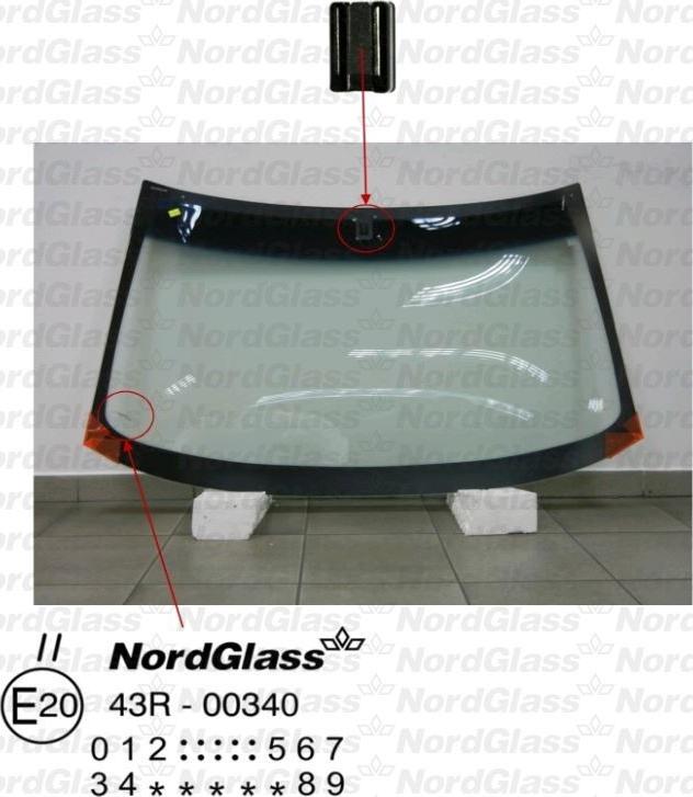 NordGlass 4045281 - Вітрове скло avtolavka.club