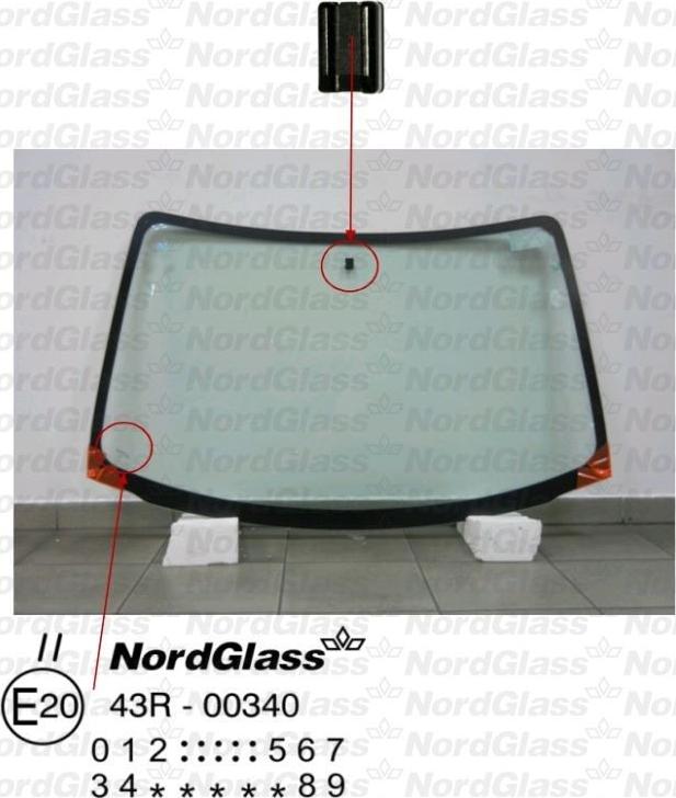 NordGlass 4045279 - Вітрове скло avtolavka.club