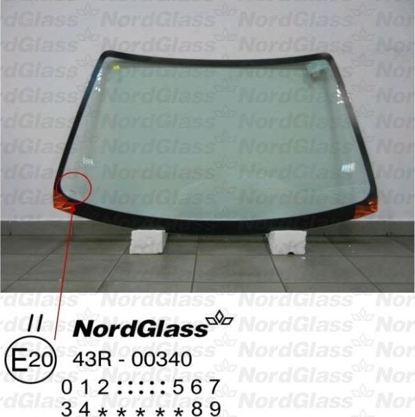 NordGlass 4045777 - Вітрове скло avtolavka.club