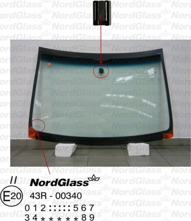 NordGlass 4043438 - Вітрове скло avtolavka.club