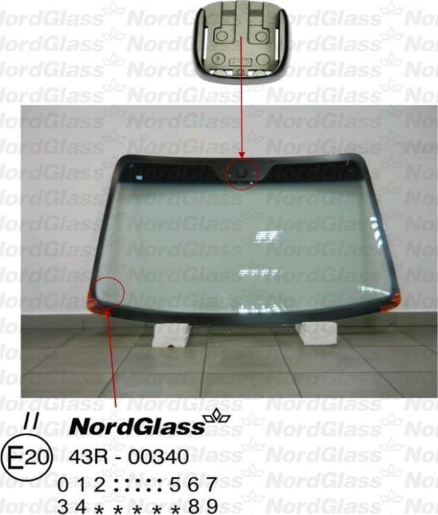 NordGlass 4043563 - Вітрове скло avtolavka.club