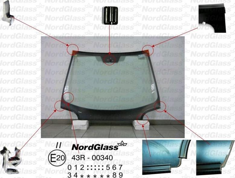 NordGlass 4043535 - Вітрове скло avtolavka.club