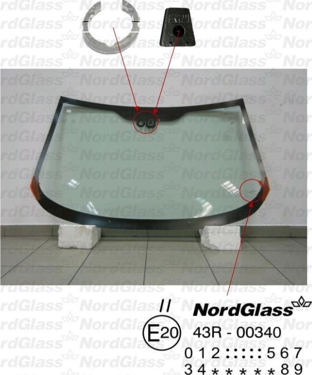 NordGlass 4043649 - Вітрове скло avtolavka.club