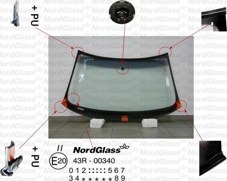 NordGlass 4043245 - Вітрове скло avtolavka.club